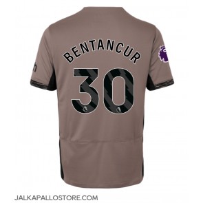 Tottenham Hotspur Rodrigo Bentancur #30 Kolmaspaita Naisten 2023-24 Lyhythihainen